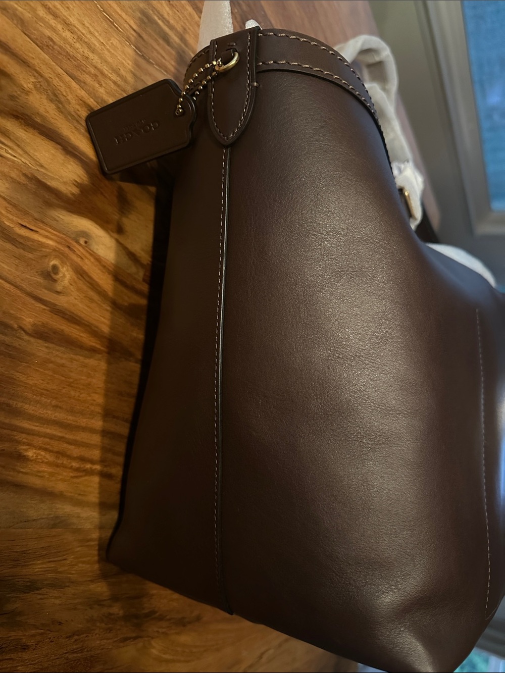 NWT - Coach Gramercy Leather in Maple - Picture 7 of 8